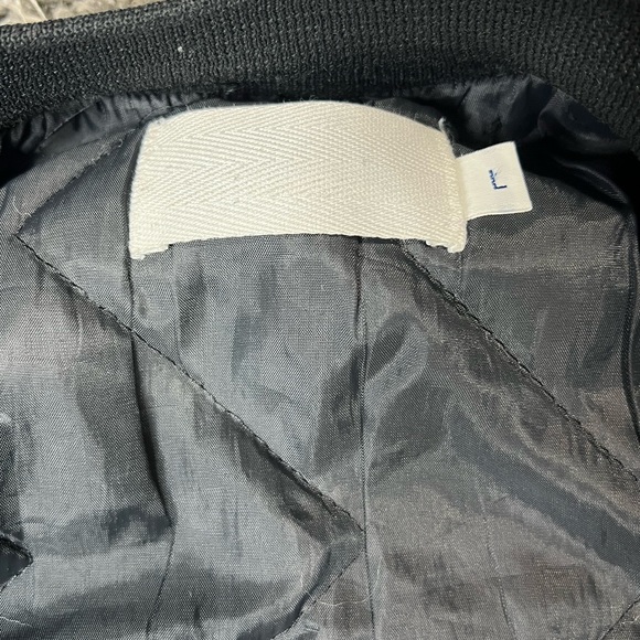 Vintage Rare Black Chalkline Philadelphia Eagles Satin Jacket Large - Picture 7 of 10